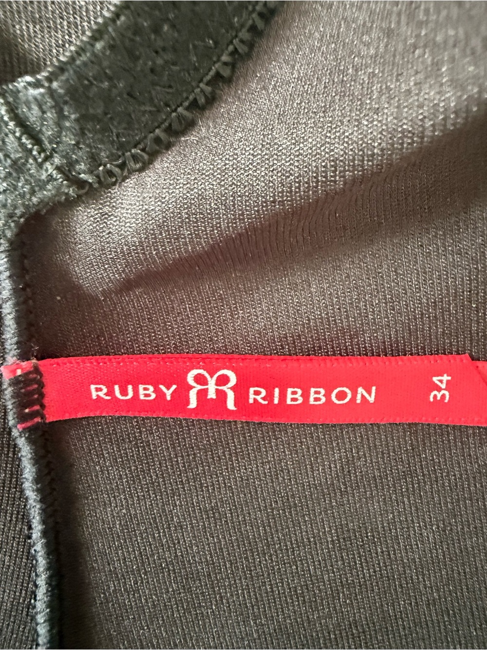 Ruby Ribbon Black Shaping Cami - Picture 6 of 7